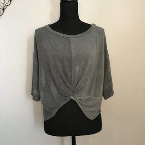Gray High Low Shirt